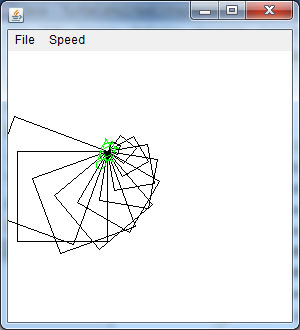 図 6.5.4.1 貝殻を描くプログラム