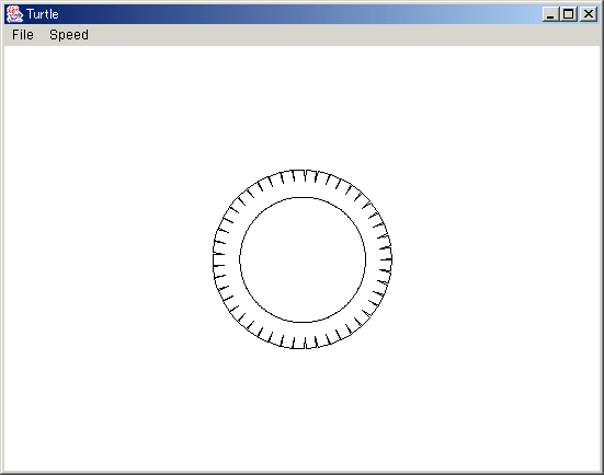 図 6.5.5.1 タイヤを描くプログラム